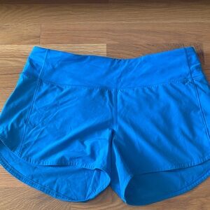 Women's Blue Lululemon shorts
